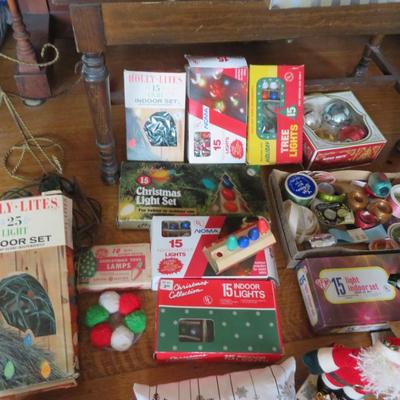Christmas Ornament Lot 1 - Estate fresh Holiday LotAll the Christmas items in the photos.