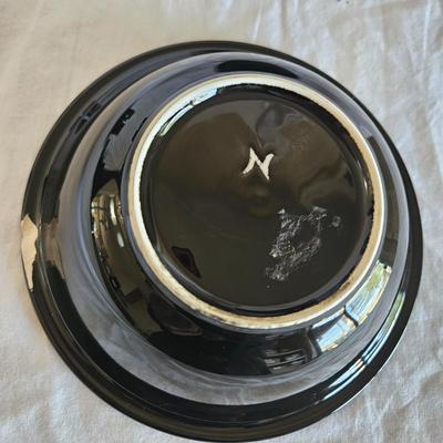 Black Dinnerware Set with Fiesta Platter (K-DW)