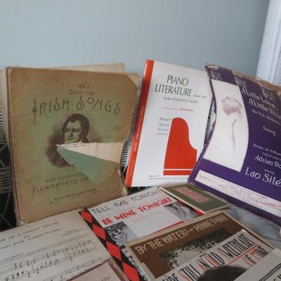 Antique Sheet Music Lot. -Estate Fresh Lot