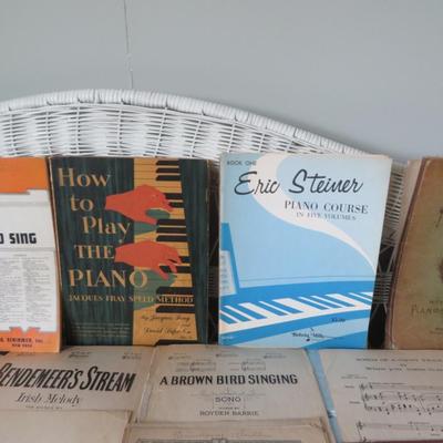 Antique Sheet Music Lot. -Estate Fresh Lot