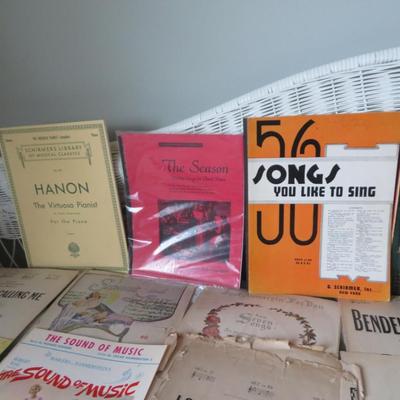 Antique Sheet Music Lot. -Estate Fresh Lot