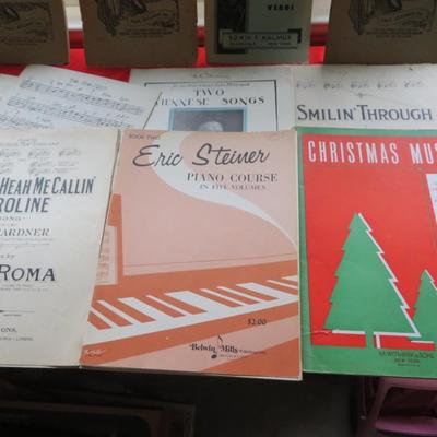 Antique Sheet Music Lot. -Estate Fresh Lot