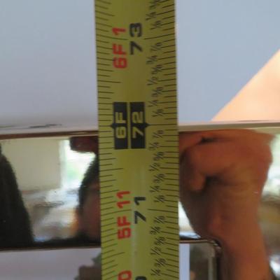 VINTAGE BRASS & CHROME DISPLAY CASE / SHELVES, 1970S - Excellent Condition