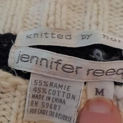 Mixed Knit Cotton Sweaters Small Medium (B1-BBL)