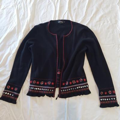 Mixed Knit Cotton Sweaters Small Medium (B1-BBL)