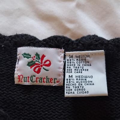 Mixed Knit Cotton Sweaters Small Medium (B1-BBL)