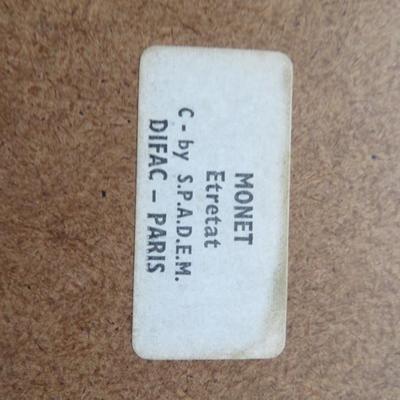 lot of 3 art prints - Monet Paris -