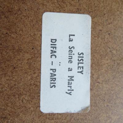 lot of 3 art prints - Monet Paris -