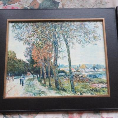 lot of 3 art prints - Monet Paris -
