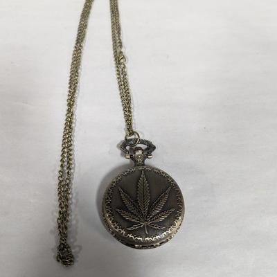 Leaf Pocket Watch