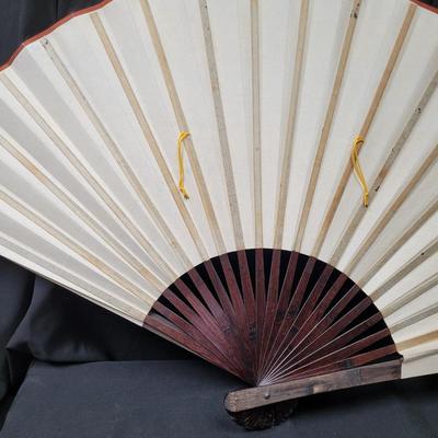 Oriental Fan Wall Hanging