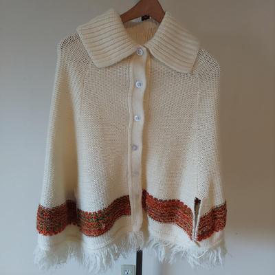 Vintage Knit Capes and Cardigans (B1-BBL)