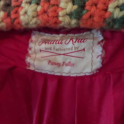 Vintage Knit Capes and Cardigans (B1-BBL)