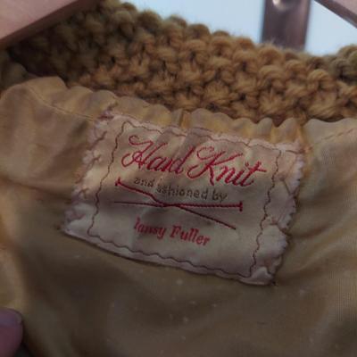 Vintage Knit Capes and Cardigans (B1-BBL)