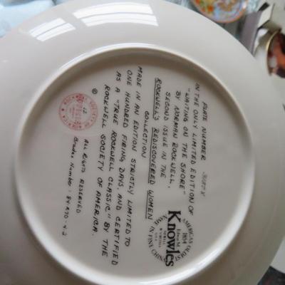 Collectors Plates of Famous Artists - Estate Group Lot