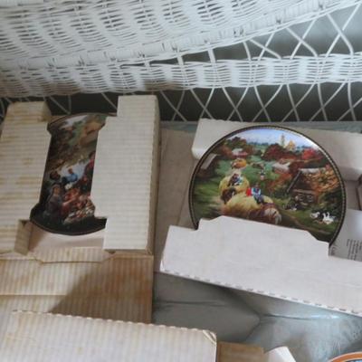 Collectors Plates of Famous Artists - Estate Group Lot