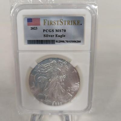 2023 American Silver Eagle MS-70 PCGS First Strike