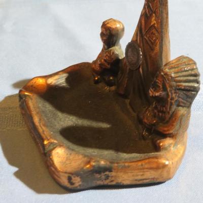 Vintage 1950s Richest Hill in The World - BUTTE, MONT.- Rare Souvenir Ashtray