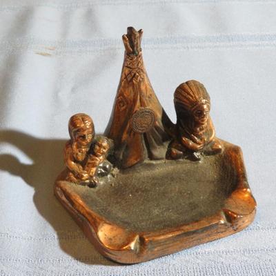 Vintage 1950s Richest Hill in The World - BUTTE, MONT.- Rare Souvenir Ashtray