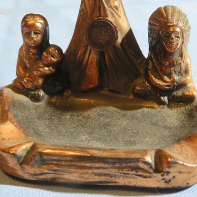 Vintage 1950s Richest Hill in The World - BUTTE, MONT.- Rare Souvenir Ashtray