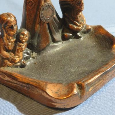 Vintage 1950s Richest Hill in The World - BUTTE, MONT.- Rare Souvenir Ashtray