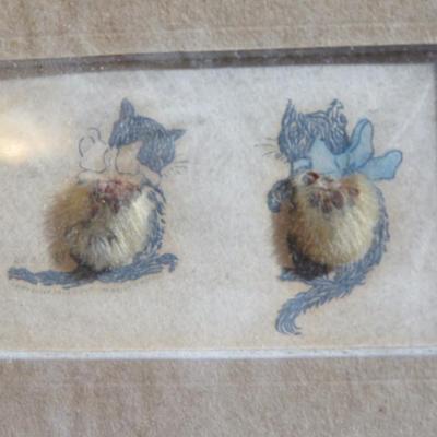 Framed Cat Picture - Very Small