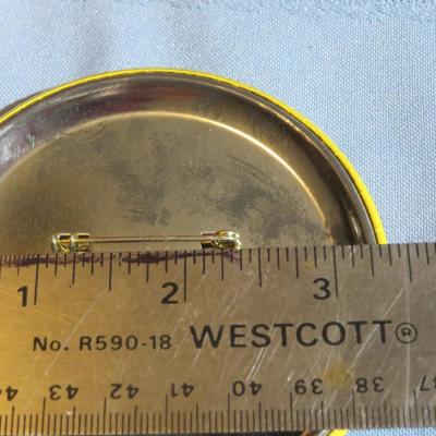 Rare pin back button - San Francisco Firefighters Chilli Cookoff - Oct. 9, 1983