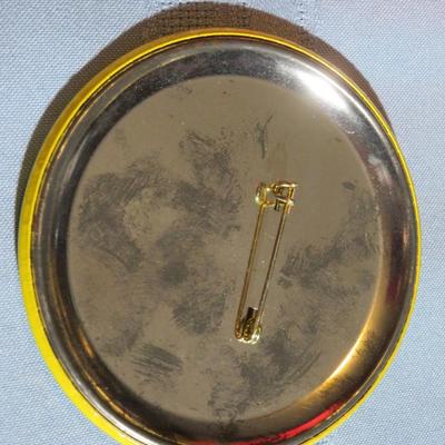 Rare pin back button - San Francisco Firefighters Chilli Cookoff - Oct. 9, 1983