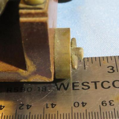 Bronze Desk Cannon In The Royal Navy Style HMS Victory 1805