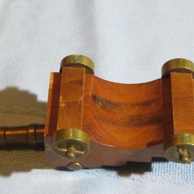 Bronze Desk Cannon In The Royal Navy Style HMS Victory 1805