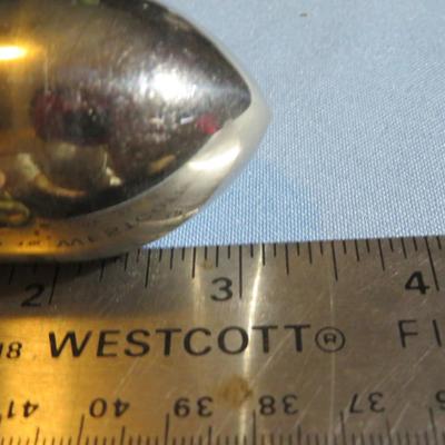 Vintage Metal Bullet-Shaped Shot Glass Set - Germany