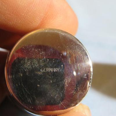 Vintage Metal Bullet-Shaped Shot Glass Set - Germany