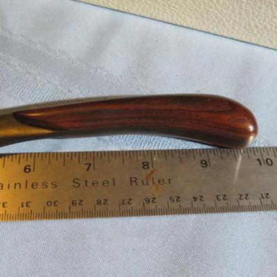 Cocobolo & Ebony Wooden Letter Opener. by Davin & Keeler