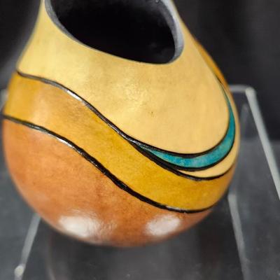 Handcrafted Gourd Vase