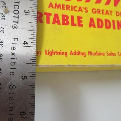 Lightning Adding Machine