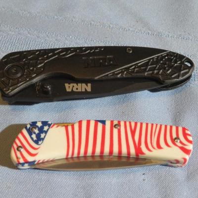 NRA Pocket Kinfe lot of 2