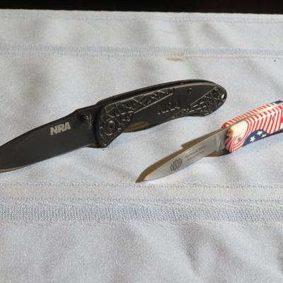 NRA Pocket Kinfe lot of 2