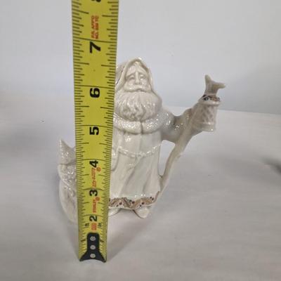 Lenox China Jewels Santa With Toy Bag