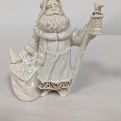Lenox China Jewels Santa With Toy Bag
