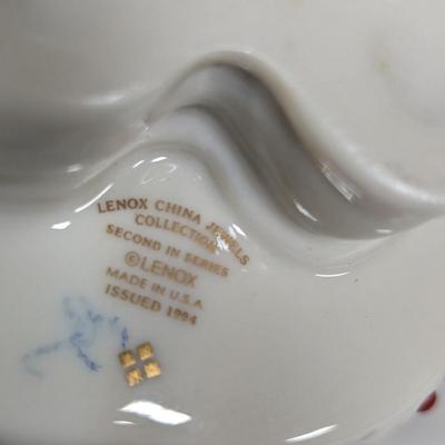 Lenox China Jewels Santa With Toy Bag