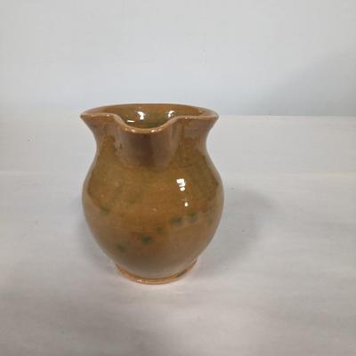 Hand Made Brown Pottery Pitcher Arden NC