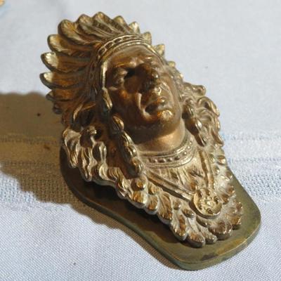 Austrian Cold-Painted Bronze Desk Part of Set of American Interest - all seen in photos.