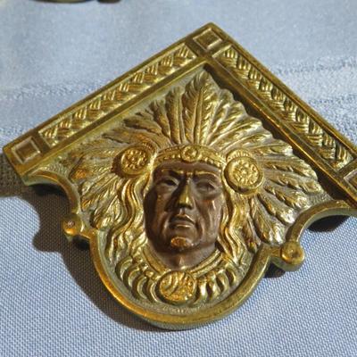 Austrian Cold-Painted Bronze Desk Part of Set of American Interest - all seen in photos.