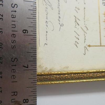 Plenary Indulgence - 1928 - 8" x 13"