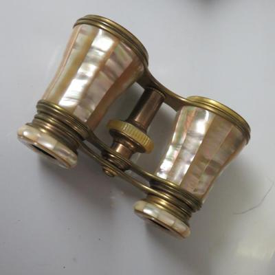 LeMaire Pairs Mother of Pearl Opera Theatre Glasses Original Case