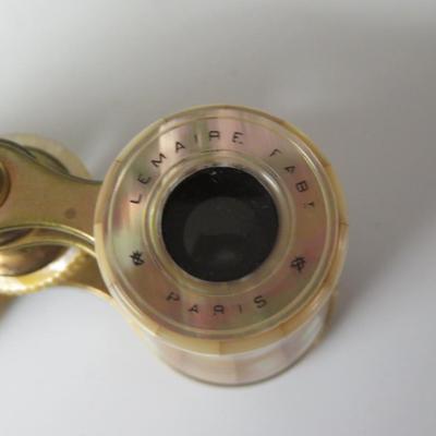 LeMaire Pairs Mother of Pearl Opera Theatre Glasses Original Case