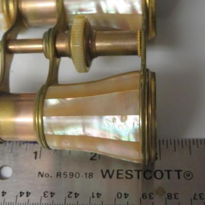 LeMaire Pairs Mother of Pearl Opera Theatre Glasses Original Case