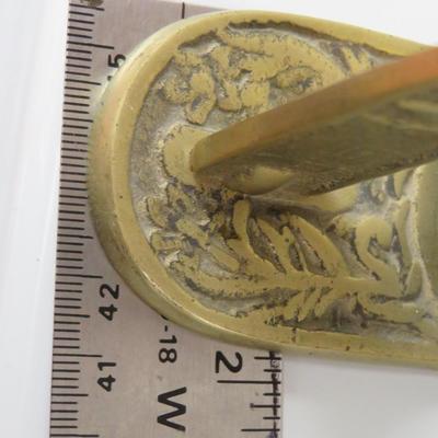 Vintage Solid Brass Pagoda Temple Bell Gong Chinese Asian