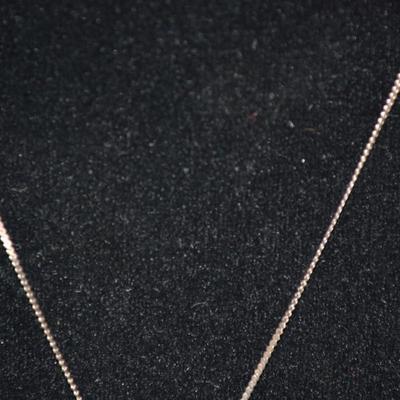 925 Sterling Chain with 925 Dove Pendant 18" 8.3g