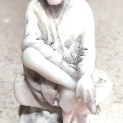 White Buddha Figure Lot